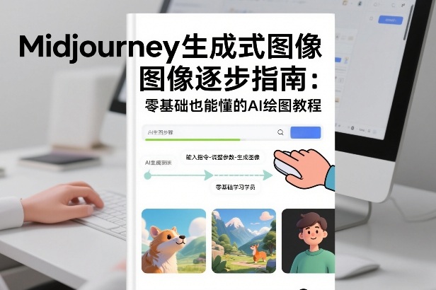 Midjourney生成式图像逐步指南：零基础也能懂的AI绘图教程-亿佰盟网